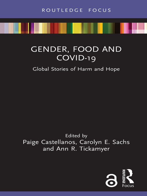 תמונה של  Gender, Food and COVID-19